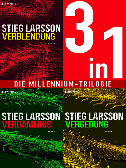 Title details for Verblendung / Verdammnis / Vergebung by Stieg Larsson - Wait list